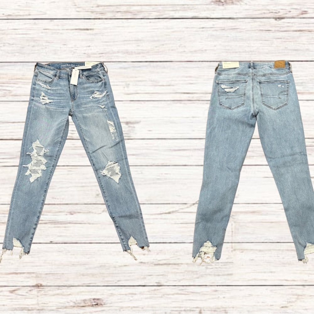 NWT American Eagle Next Level Stretch Hi Rise Jeans 4